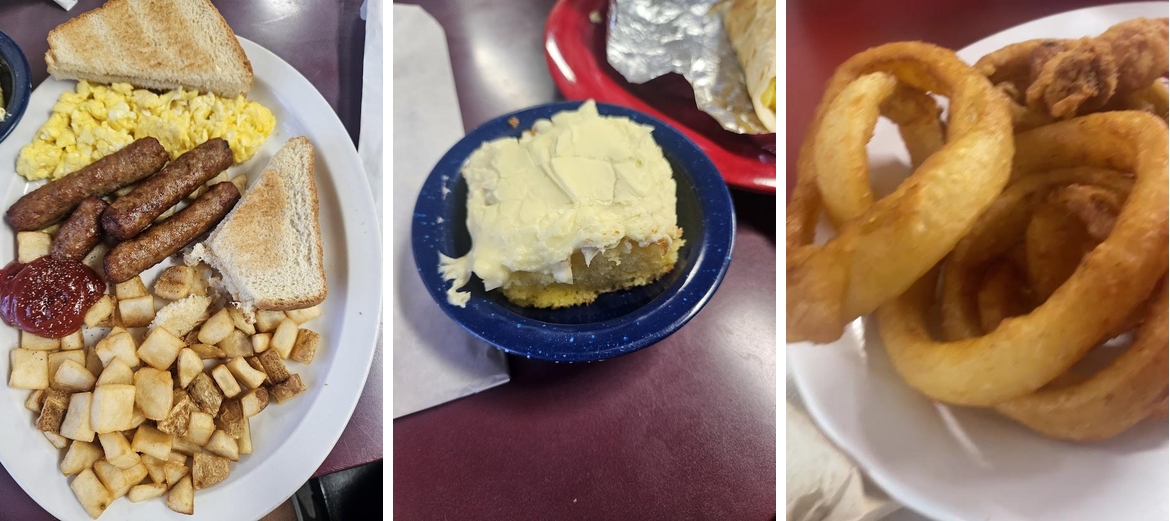 Ernie's Cafe Menu